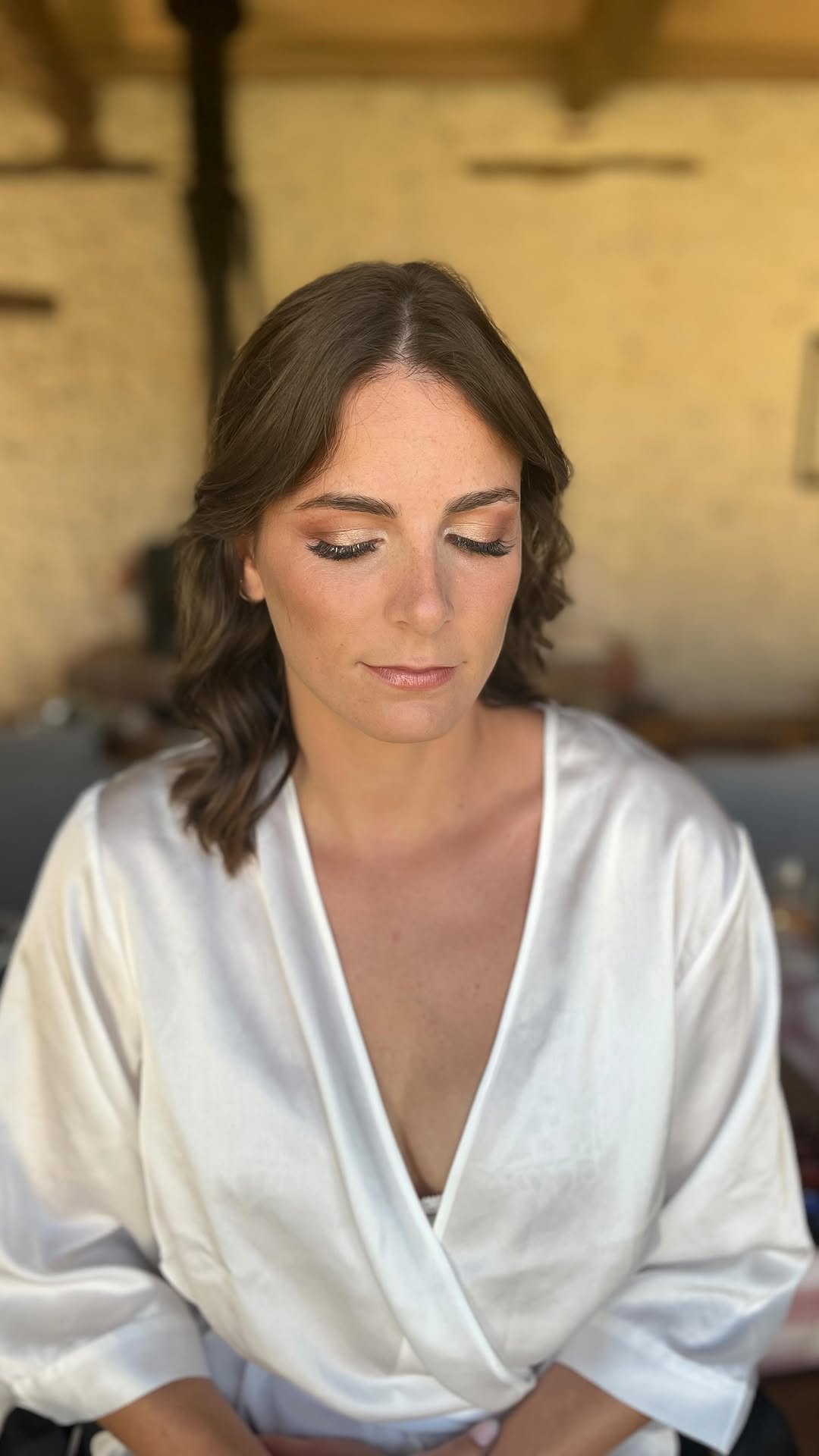 Maquillage sophistiqué et naturel