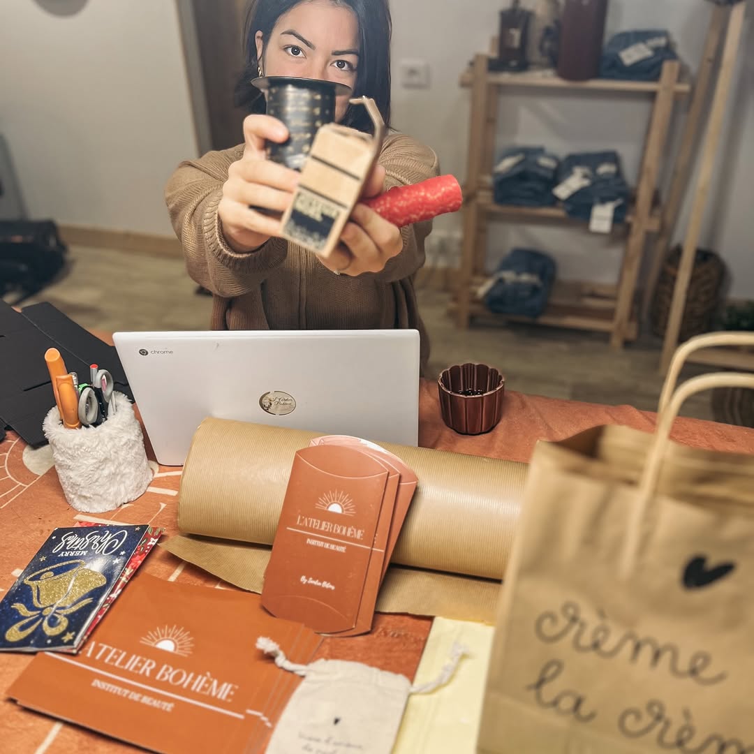 Préparation de coffrets cadeaux